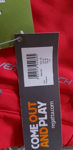 Brand new Regatta Kira Hibiscus softshell fleece jacket - Size 20