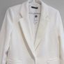 New Dunnes Stores Cream Tailored Blazer Image 3
