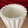 Modern Fluted Makeup Brush Holder / Vanity Organizer (Matte Finish) Image 3