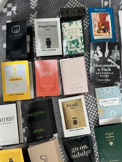 Luxury high ends perfume samples new