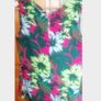 Lovely top Brand new exotic flower print blouse summer multi colour vest Size 10 Image 4