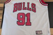 Vintage chicago bulls dennis rodman basketball jersey