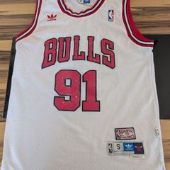 Vintage chicago bulls dennis rodman basketball jersey