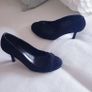 Stephanie Moreno Black Heels - Size 37 Image 2