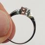 Brand New 9ct White Gold Diamond Solitaire Engagement Ring Image 7