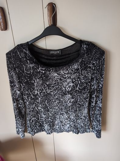 Vintage Top Soft Velour 14-16 French label