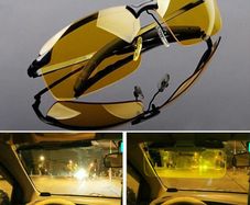 Night Driving Glasses HD Anti Glare Vision Polarized Yellow Tinted Unisex