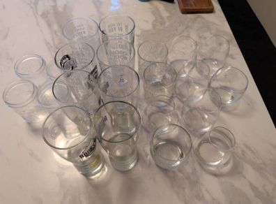 various glasses
