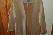 Suede Look Jacket Size 6