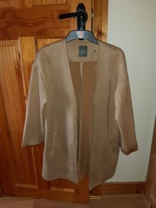 Suede Look Jacket Size 6