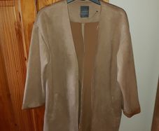 Suede Look Jacket Size 6