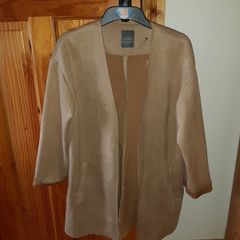 Suede Look Jacket Size 6