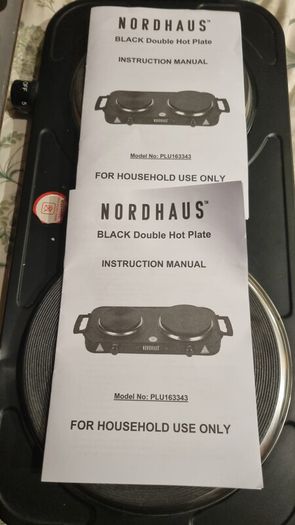 Nordhaus Double Electric Hob Plate