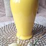 Beautiful yellow ceramic vase Image 3