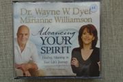 Advancing your spirit, Dr Wayne Dyer, Marianne Williamson, 4 cd set, Audio book/lecture, Non fiction, Self help.Spiritual