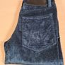 Womens CHEAP MONDAY Tight Velvet Steel blue skinny stretchy trousers jeans  Size W 26 L 32 A1 Image 6