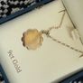 9ct gold disc necklace, new old stock Image 2