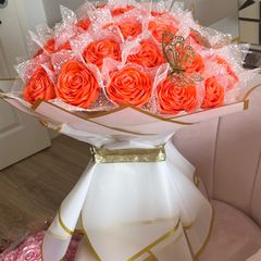 Gorgeous Fluffy Forever Flower Bouquet