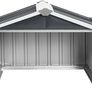 Garden Robot Lawnmower Shed, Galvanised Steel, Anthracite, 92x97x63 cm, Outdoor Tool Storage, Protective House for Robot, for Lawn and Garden, Patio Storage Shed, Weather-Resistant Image 7