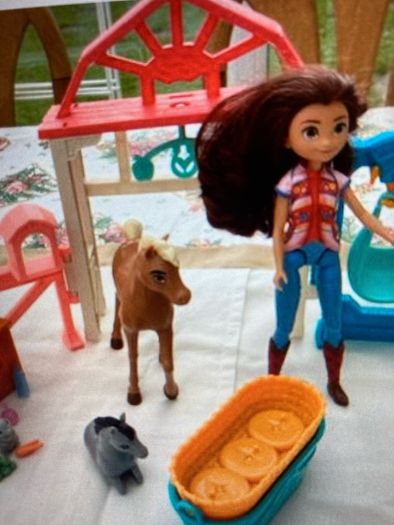 Spirit Lucky's Foal Nursery Play Set.