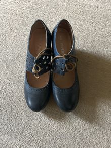 Pavers dark blue shoes