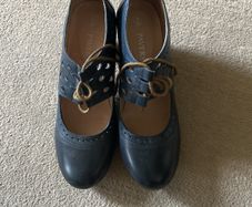 Pavers dark blue shoes
