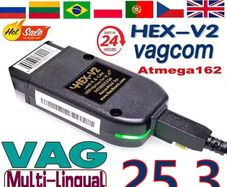 2025 Vcds Vag Com Scanner 25.3 Vagcom 162 Obd2 Usb Interface Vag Com For Vw Audi For Skoda Volkswagen For Seat Atmega162+16v8 Diagnostic Tools