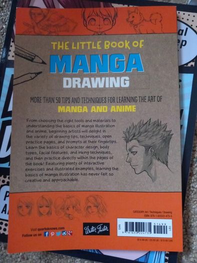 Manga & Anime drawing books