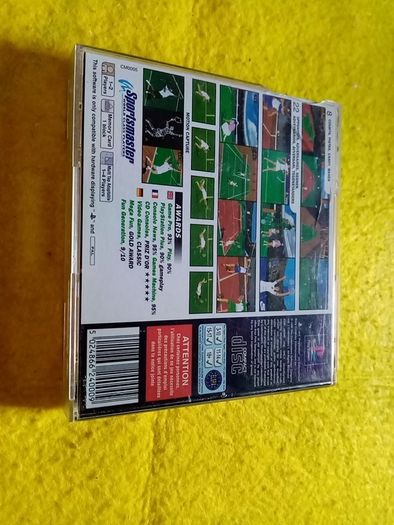 Sampras Extreme Tennis PlayStation 1 Ps1 PlayStation 2 ps2 games Original Pal version