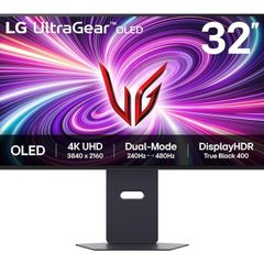 Lg 32gs95ue 32" Oled 4k / Fhd Dual-mode Gaming Monitor (240hz / 480hz)