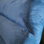 Blue Velvet Occassional Chair Image 3