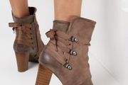 Amazing Ankle Boots / Ombre Effect &amp; Vintage design