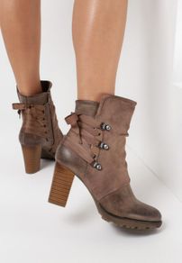 Amazing Ankle Boots / Ombre Effect & Vintage design