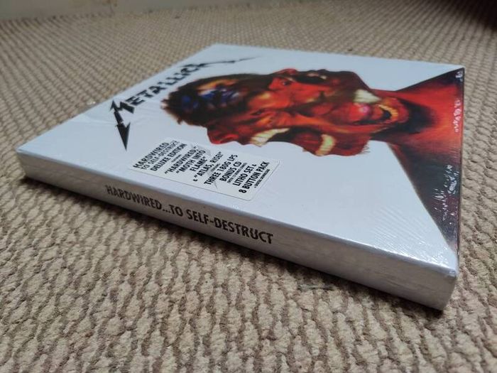 Metallica "Hardwired to Self-Destruct" Deluxe Collectors 3LP+1CD Vinyl Boxset