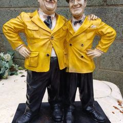 Vintage Laurel & Hardy Sculpture