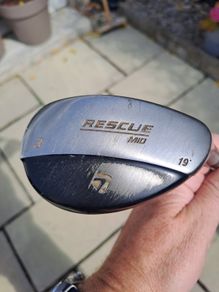 Taylormade 19 degree rescue flex L