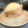 Yellow Wide Brim Natural Fibre & Feathers Statement Occasion Hat Image 3