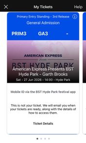 American Express Presents Bst Hyde Park - Garth Brooks