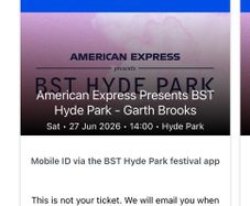 American Express Presents Bst Hyde Park - Garth Brooks