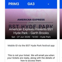 American Express Presents Bst Hyde Park - Garth Brooks