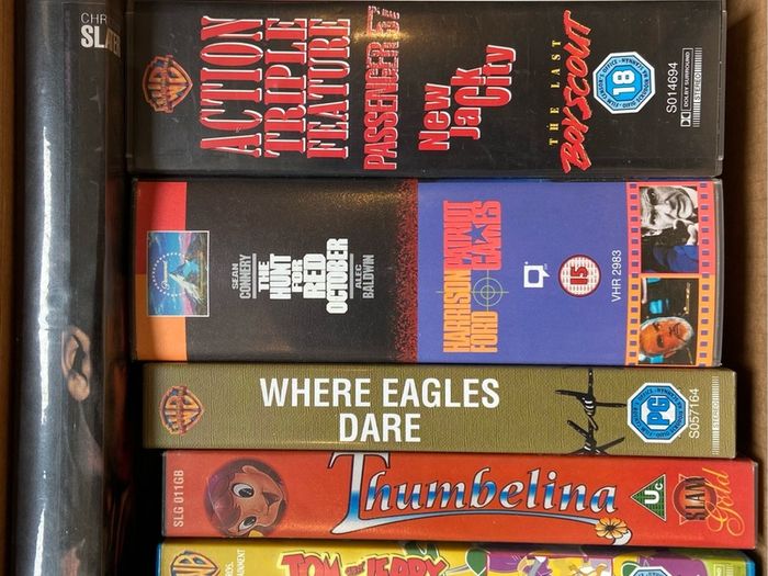 Free VHS Tape collection