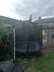 FREE 8ft trampoline