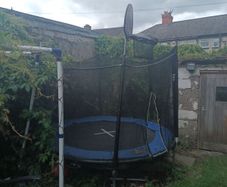FREE 8ft trampoline