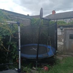 FREE 8ft trampoline