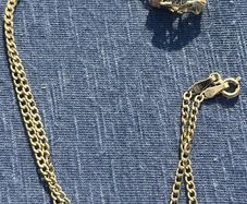 18k chain Cartier panther whit natural diamonds