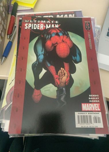 Spiderman comics 3 euro each