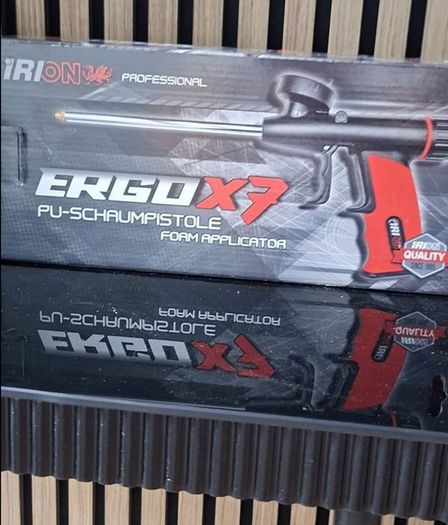 Ergo X7 Professional Foam Applicator Gun, gun cleaner and foam
