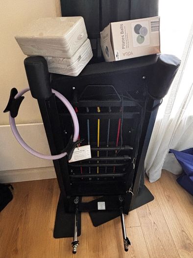 Pilates Reformer with accessories