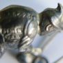 Edwardian Sterling Silver Charm Puffed Bank Robber with his swag bag - Edwardian Sterling charms pendant 925 Image 6
