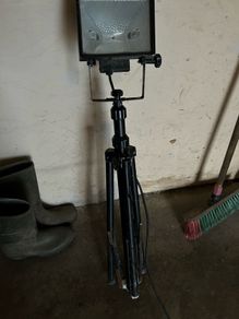 Work Light with Adjustable Tripod Stand